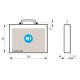 Valise / mallette Plastic Case M01