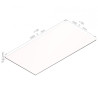 Plaque de mousse de polyéthylène PLASTAZOTE PER29-Blanc-010 avec les dimensions