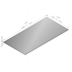 Plaque de mousse de polyéthylène PLASTAZOTE / Référence PER33-25N