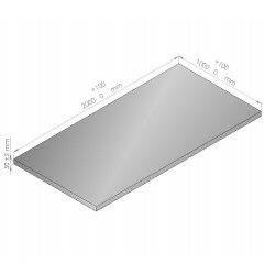 Plaque de mousse de polyéthylène PLASTAZOTE / Référence PER33-50BC