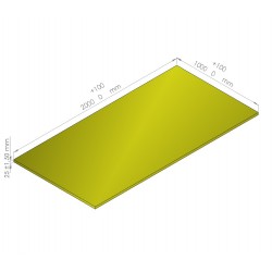 Plaque de mousse de polyéthylène PLASTAZOTE / Référence PER33-25J