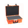Valise étanche antichocs BAGETANCHE Explorer 4216HL coloris orange avec mousse prédécoupée