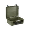 Valise étanche antichocs BAGETANCHE Explorer 4419HL coloris vert armée vide