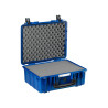 Valise étanche antichocs BAGETANCHE Explorer 4419HL coloris bleu marine avec mousse prédécoupée