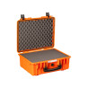 Valise étanche antichocs BAGETANCHE Explorer 4419HL coloris orange avec mousse prédécoupée
