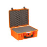 Valise étanche antichocs BAGETANCHE Explorer 4820HL coloris orange avec mousse prédécoupée