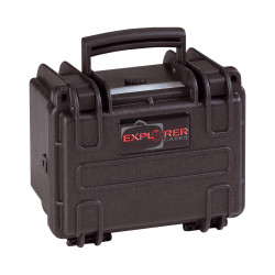 Valise étanche antichocs BAGETANCHE EXPLORER 1913.B noire fermée