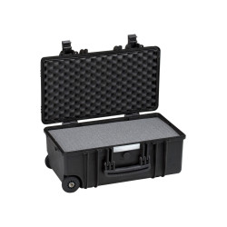 Valise étanche antichocs BAGETANCHE Explorer 5122 coloris noir avec mousse prédécoupée