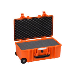 Valise étanche antichocs BAGETANCHE Explorer 5122 coloris orange avec mousse prédécoupée