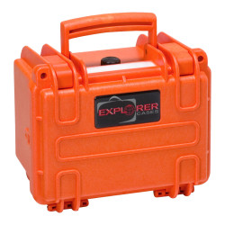 Valise étanche antichocs BAGETANCHE EXPLORER 1913.O fermée orange