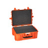 Valise étanche antichocs BAGETANCHE Explorer 5325 coloris orange avec mousse prédécoupée