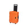 Valise étanche BAGETANCHE Explorer 5326 coloris orange, debout vue de face
