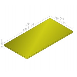 Plaque de mousse de polyéthylène PLASTAZOTE / Référence PER33-50J