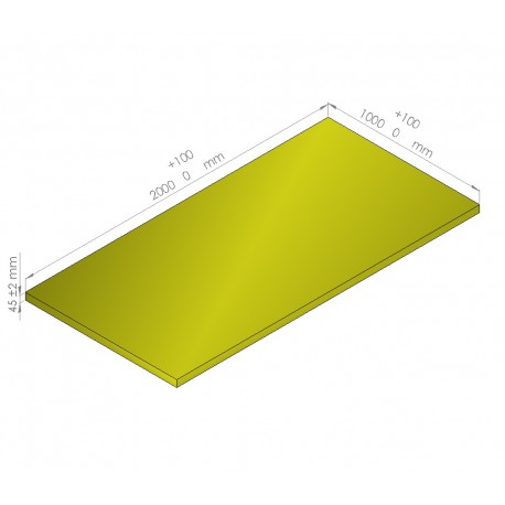 Plaque de mousse de polyéthylène PLASTAZOTE / Référence PER33-45J