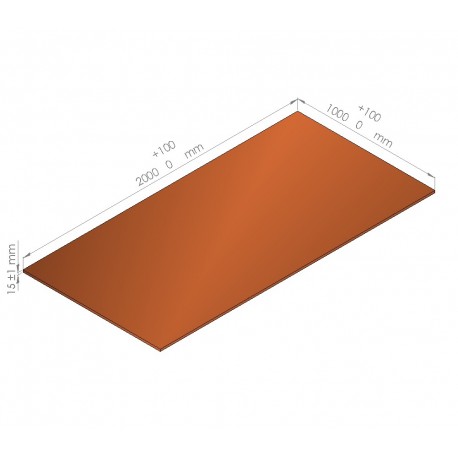 Plaque de mousse de polyéthylène PLASTAZOTE / Référence PER33-15O