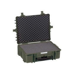 Valise étanche BAGETANCHE Explorer 5822 coloris vert armée avec mousse prédécoupée