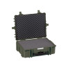 Valise étanche BAGETANCHE Explorer 5822 coloris vert armée avec mousse prédécoupée