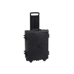 Valise étanche BAGETANCHE Explorer 5823 coloris noir, debout vue de face