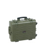 Valise étanche BAGETANCHE Explorer 5823 coloris vert armée  fermée
