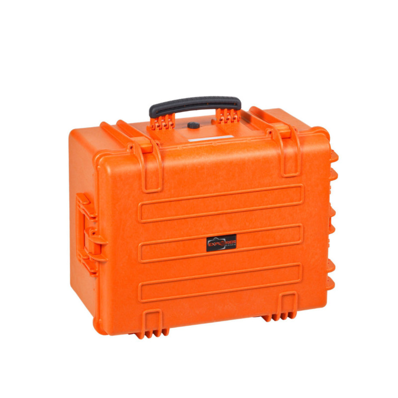 Valise étanche BAGETANCHE Explorer 5833 coloris orange fermée