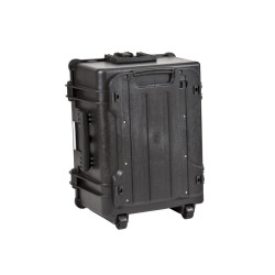 Valise étanche BAGETANCHE Explorer 5833 coloris noir debout vue de derrière