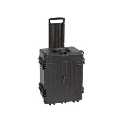 Valise étanche BAGETANCHE Explorer 5833 coloris noir debout avec manche télescopique