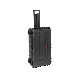 Valise étanche BAGETANCHE Explorer 7626HL coloris noir debout vue de face