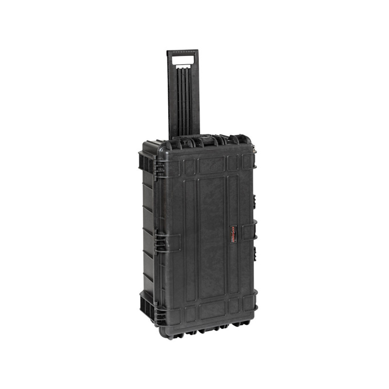Valise étanche BAGETANCHE Explorer 7626HL coloris noir debout vue de face