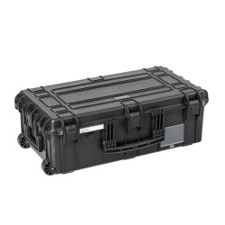 Valise étanche BAGETANCHE Explorer 7626HL coloris noir vue de profil