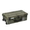 Valise étanche BAGETANCHE Explorer 7626HL coloris vert armée fermée