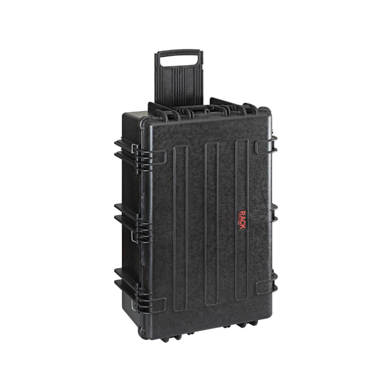 Valise étanche BAGETANCHE Explorer 7630 coloris noir  debout vue de face