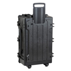 Valise étanche BAGETANCHE Explorer 7630 coloris noir debout vue de derrière