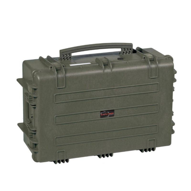 Valise étanche BAGETANCHE Explorer 7630 coloris vert armée fermée