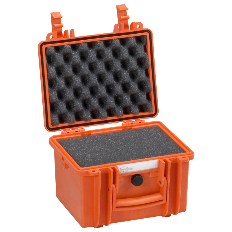 Valise étanche antichocs BAGETANCHE Explorer 2214.O avec mousse, coloris orange