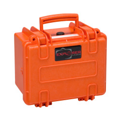 Valise étanche antichocs BAGETANCHE Explorer 2214 fermée, coloris orange