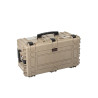 Valise étanche BAGETANCHE Explorer 7635HL coloris sable désert fermée