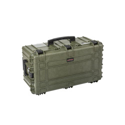 Valise étanche BAGETANCHE Explorer 7635HL coloris vert armée fermée