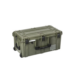 Valise étanche BAGETANCHE Explorer 7635HL coloris vert armée allongée