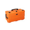 Valise étanche BAGETANCHE Explorer 7635HL coloris orange fermée