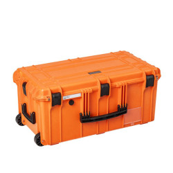 Valise étanche BAGETANCHE Explorer 7635HL coloris orange allongée