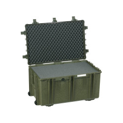 Valise étanche BAGETANCHE Explorer 7641 coloris vert armée avec mousse prédécoupée