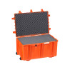 Valise étanche BAGETANCHE Explorer 7641 coloris orange avec mousse prédécoupée
