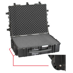 Valise étanche BAGETANCHE Explorer 7726 coloris noir avec mousse prédécoupée