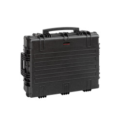 Valise étanche BAGETANCHE Explorer 7726 coloris noir fermée vue de profil