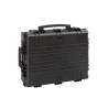 Valise étanche BAGETANCHE Explorer 7726 coloris noir fermée vue de profil