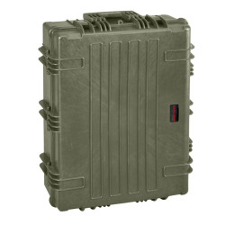 Valise étanche BAGETANCHE Explorer 7726 coloris vert armée fermée debout