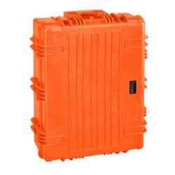 Valise étanche BAGETANCHE Explorer 7726 coloris orange fermée debour