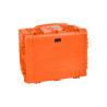 Valise étanche BAGETANCHE Explorer 7745 coloris orange fermée