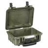 Valise étanche antichocs BAGETANCHE Explorer 2712HL. GE vide, coloris vert militaire