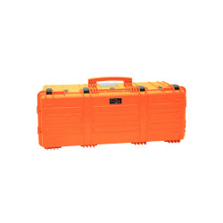 Valise étanche BAGETANCHE Explorer 9433 coloris orange fermée